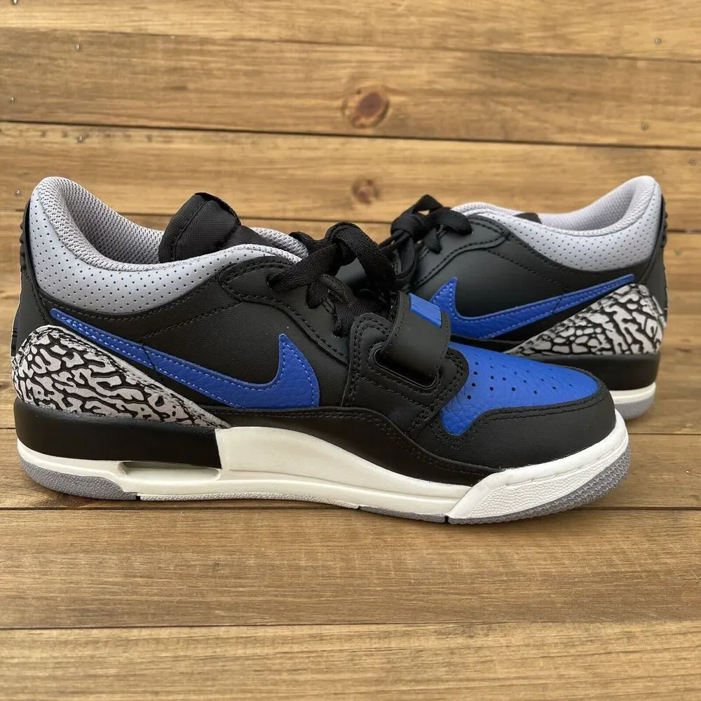 NEW Nike Jordan Legacy 312 Low GS Shoes Royal Blue CD9054-041 Youth 5.5Y Women 7